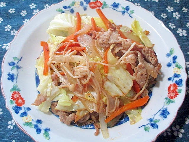【うま塩】うま塩ドレッシングで肉野菜炒め レシピ・作り方 by けいちゃん088|楽天レシピ